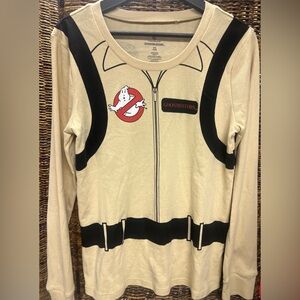 Ghostbusters-Long Sleeve Shirt-Double sided MJC International Group, Size: Small